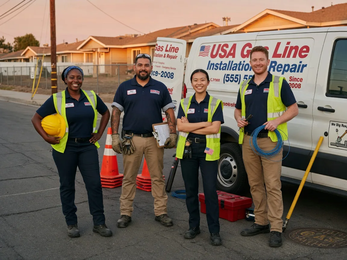 Gas Line Installation company in San Quentin, CA